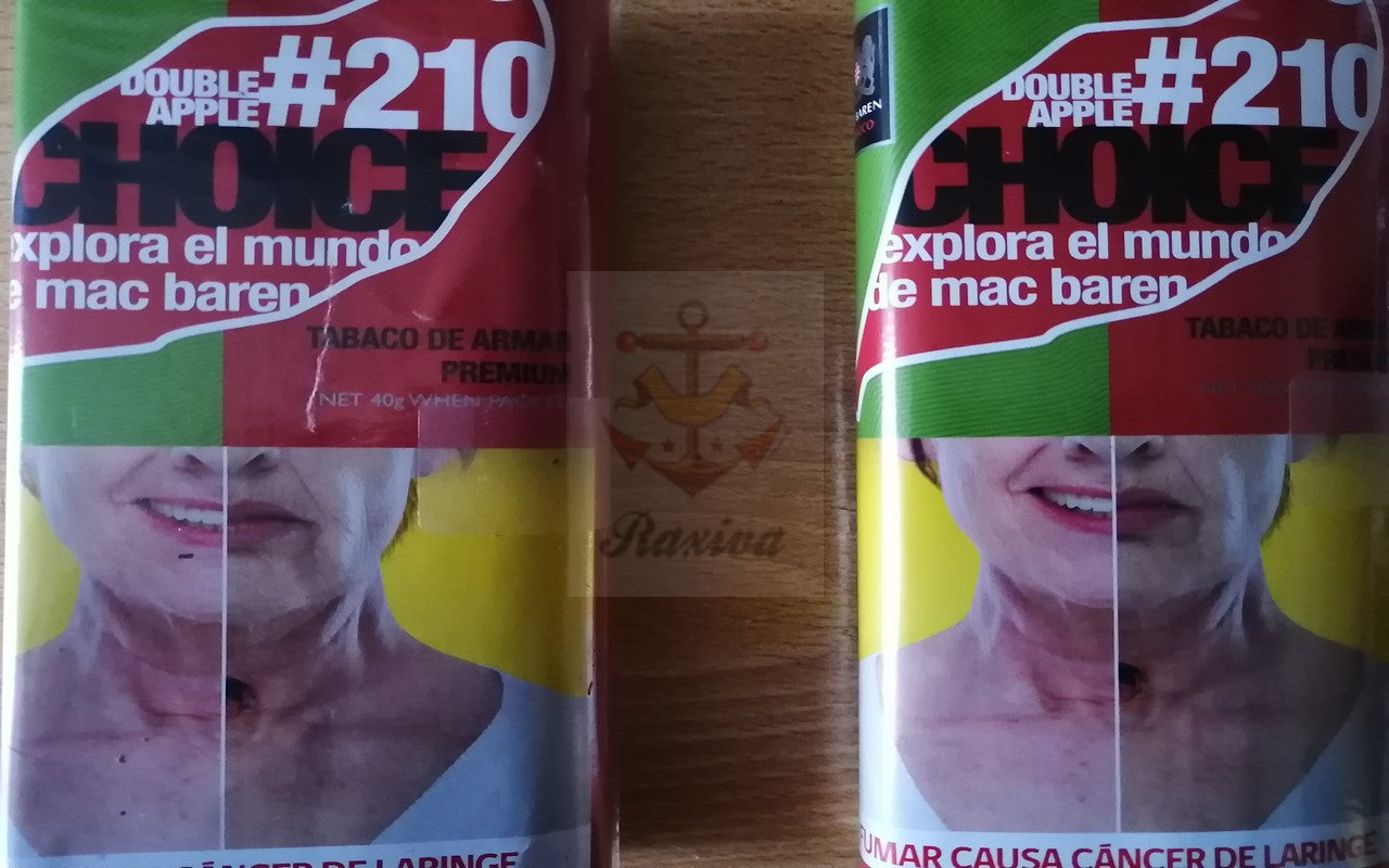 MAC BAREN CHOICE DOBLE APPLE 40 GRS