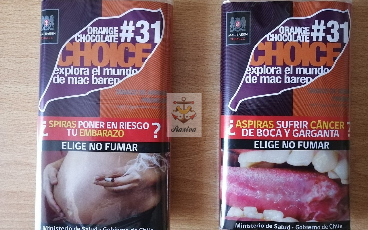 MAC BAREN CHOICE ORANGE CHOCOLATE 40 GRS