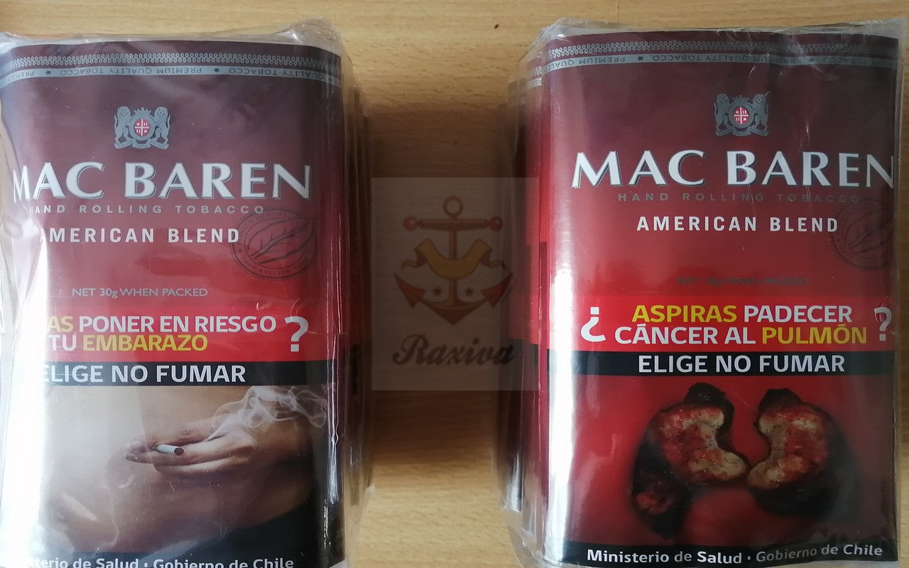 MAC BAREN AMERICAN BLEND (5%DESCTO DESDE 5 UNIDADES)