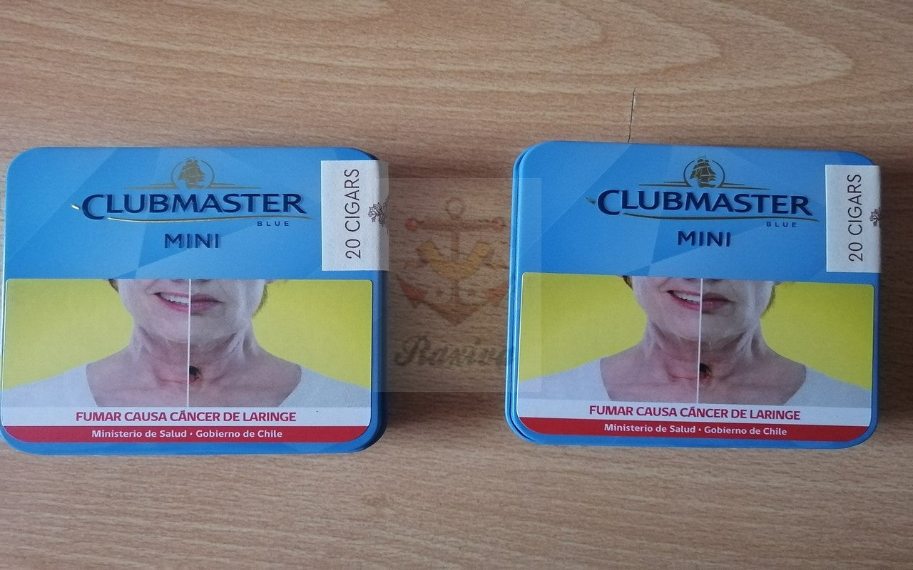 CAJA 20 PURITOS CLUBMASTER MINI BLUE