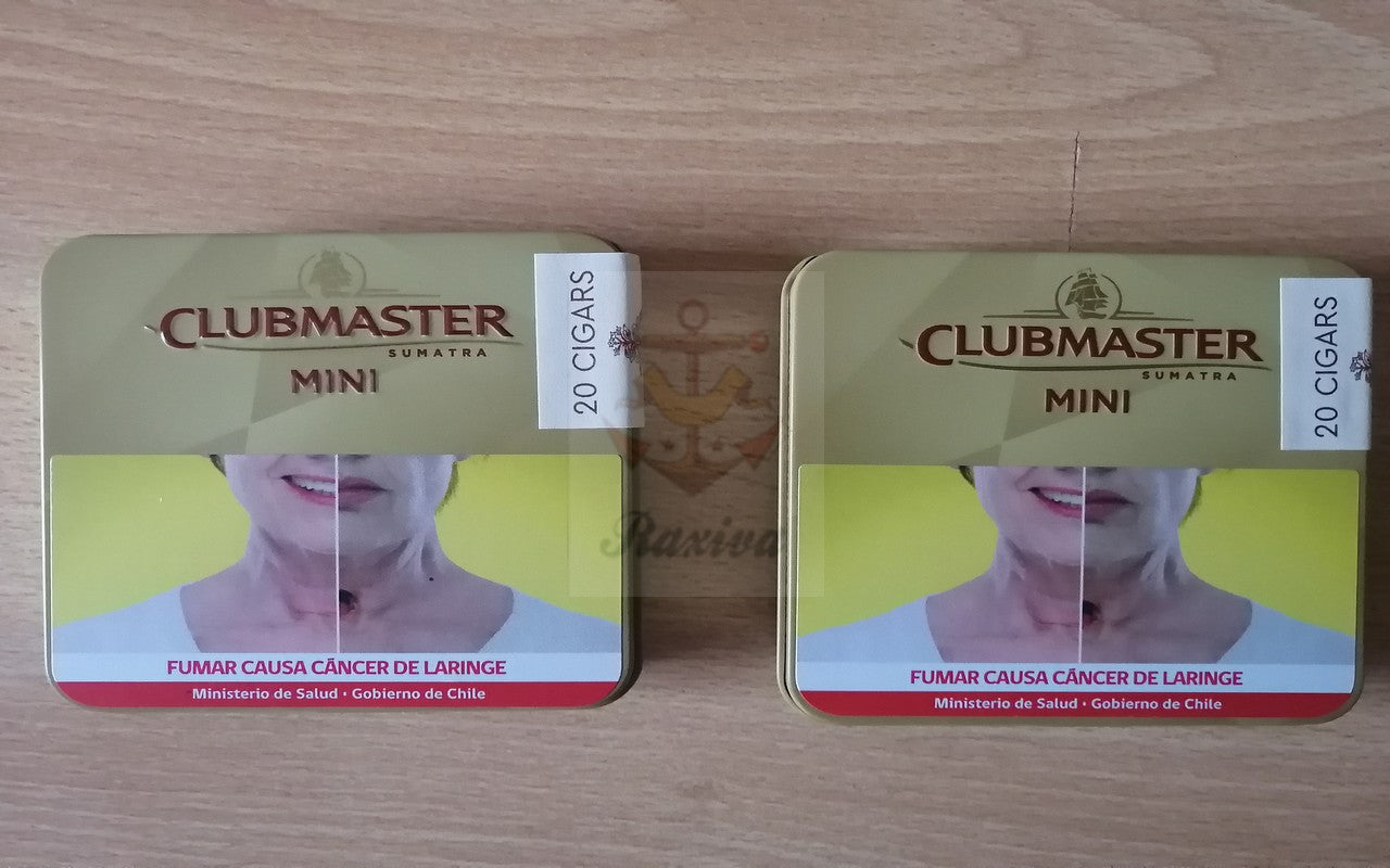 CAJA 20 PURITOS CLUBMASTER MINI SUMATRA (NATURAL)