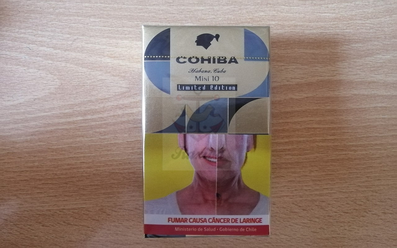 CAJA 10 PURITOS MINI COHIBA LIMITED EDITION