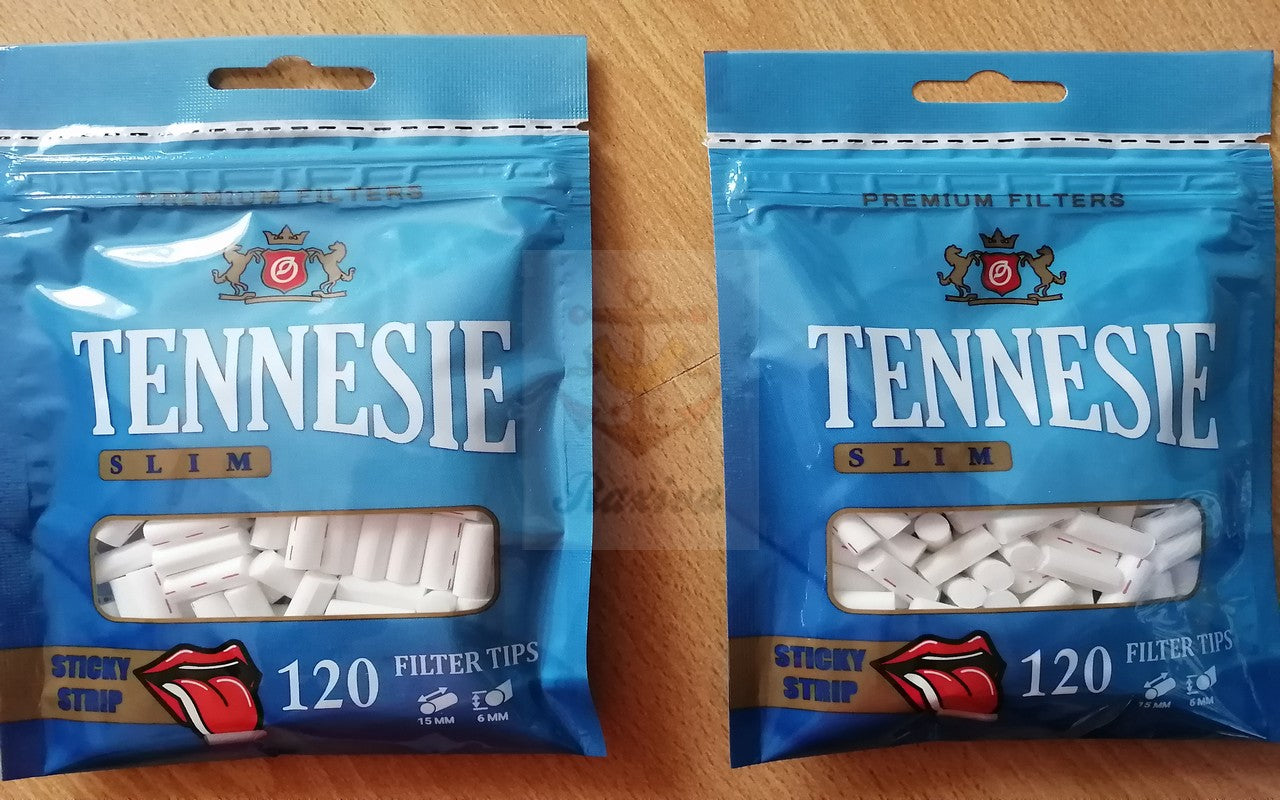 FILTROS TENNESIE SLIM PEGAMENTO X 120 UNIDADES