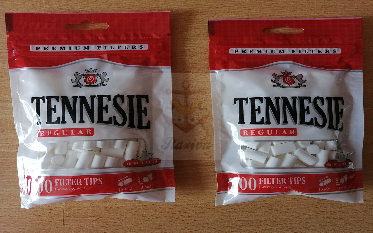 FILTROS TENNESIE REGULAR X 100 UNIDADES