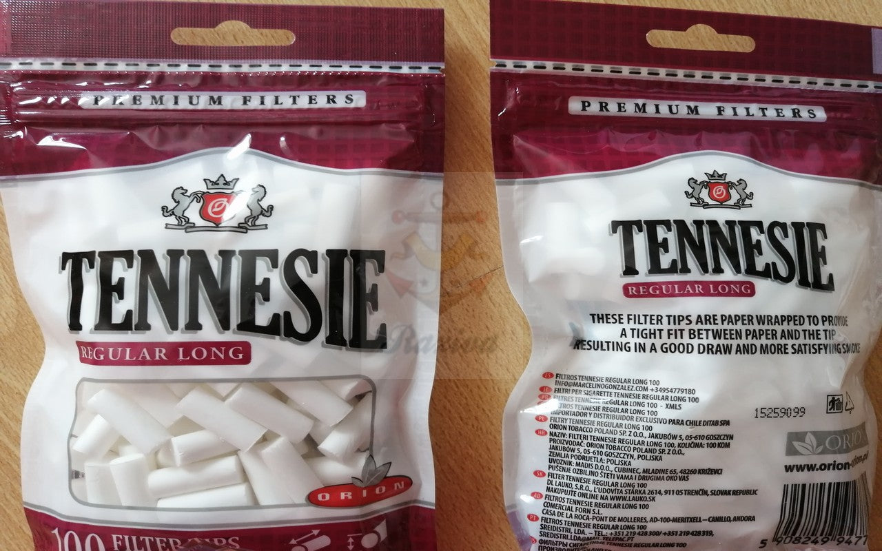 FILTROS TENNESIE REGULAR LONG X 100 UNIDADES