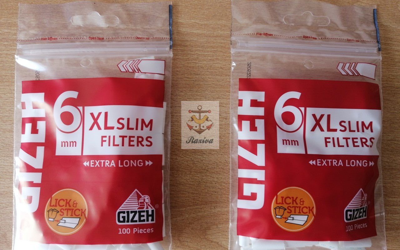 FILTROS GIZEH XL SLIM (20% DESCTO X 5 UNIDADES)