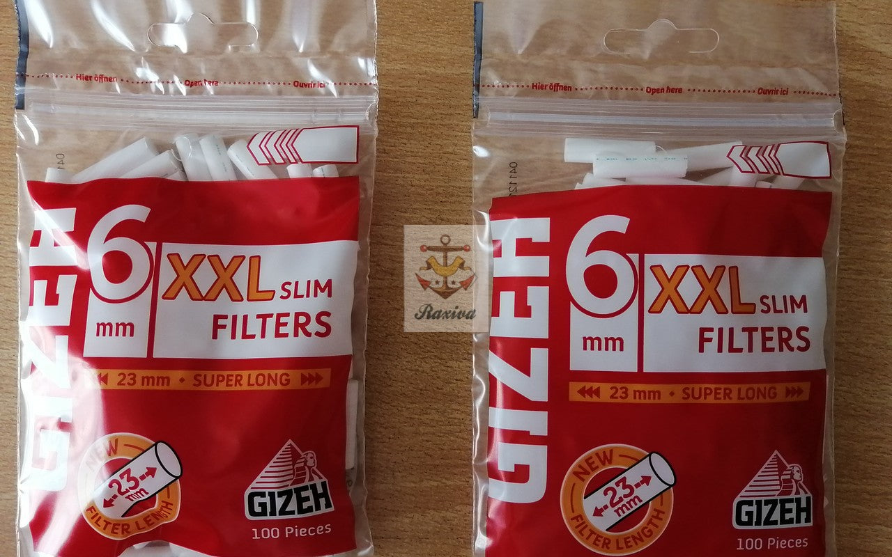 FILTROS GIZEH XXL SLIM 6MM (20% DESCTO DESDE 5 UNIDADES)