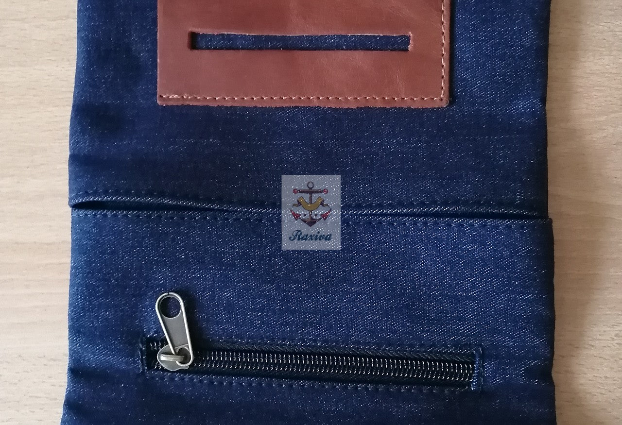 TABAQUERA GRANDE ECOCUERO TABAG JEANS