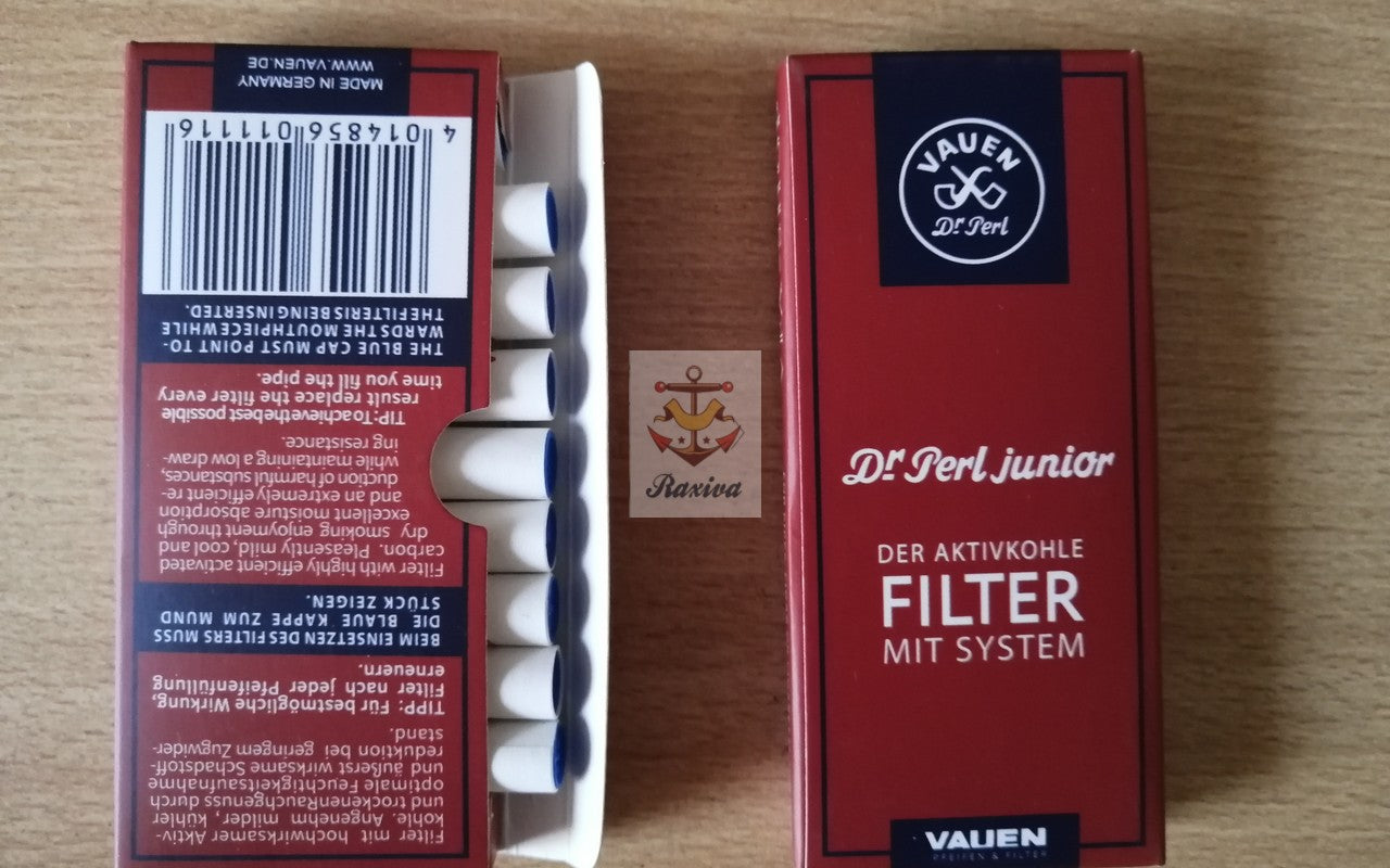 CAJA 10 FILTROS PIPA 9MM VAUEN