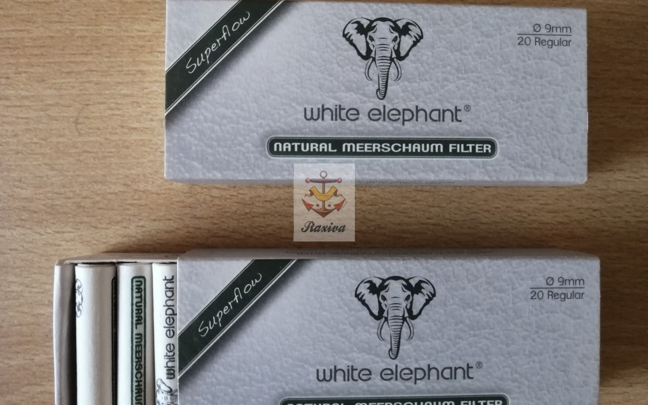 CAJA FILTRO ELEPHANT NATURAL 9MM (20 UNIDADES)