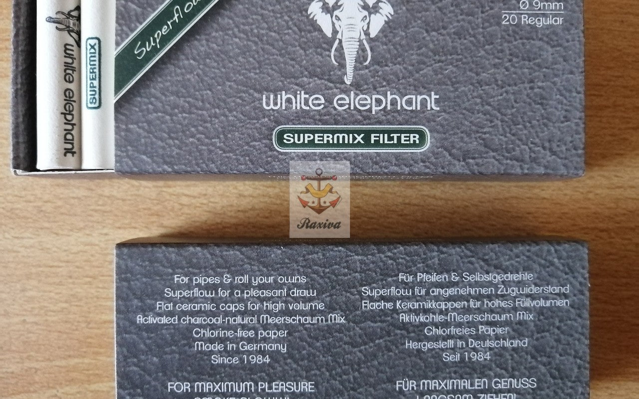 CAJA FILTRO ELEPHANT SUPERMIX 9MM (20 UNIDADES)