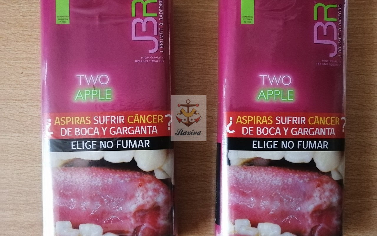 JBR TWO APPLE 30 GRS. (10% DESCTO PACK DE 5 UNIDADES)