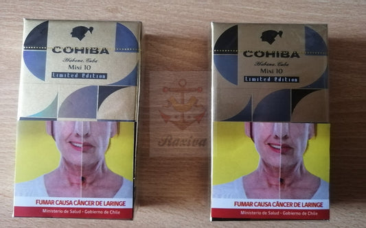 CAJA 10 PURITOS MINI COHIBA LIMITED EDITION