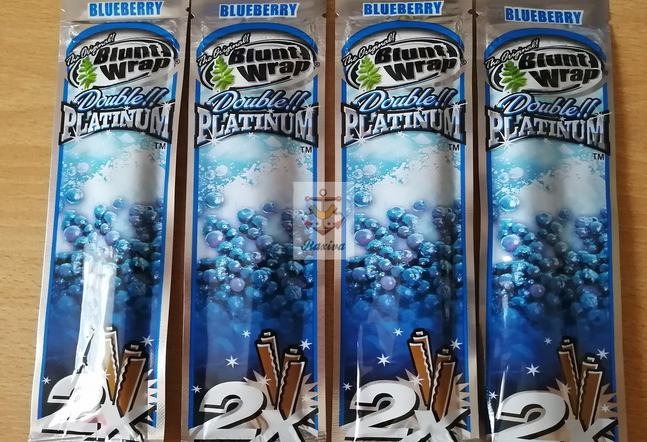 Rapper Blunt Raps BLUNT WRAP X2 BLUEBERRY (20% DESCTO X 10 UNIDADES) – TABAQUERIA