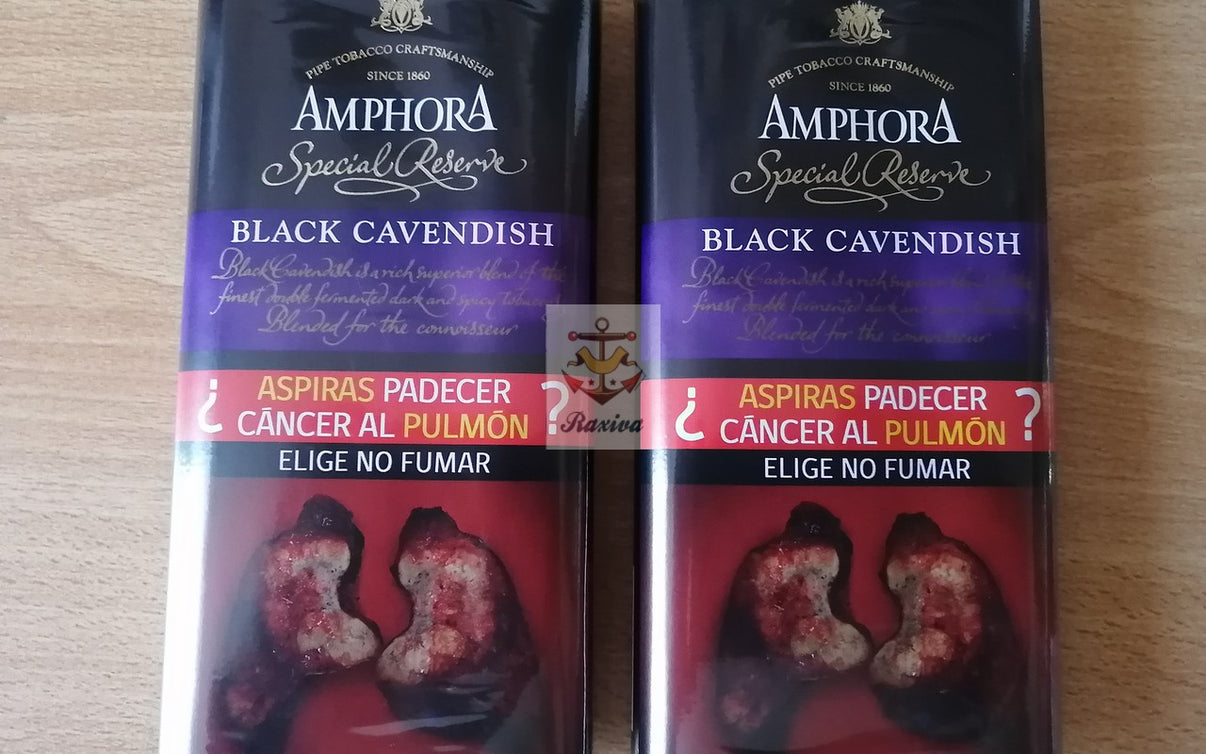 AMPHORA BLACK CAVENDISH (5 Descto. desde 5 Unidades) TABAQUERIA
