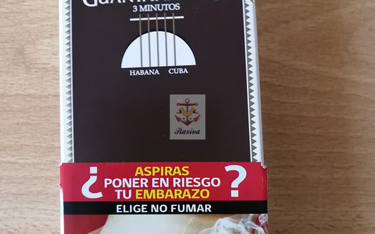 CAJA 3 HABANOS GUANTANAMERA MINUTOS