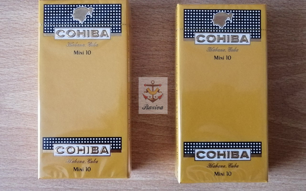 CAJA 10 PURITOS MINI COHIBA – TABAQUERIA